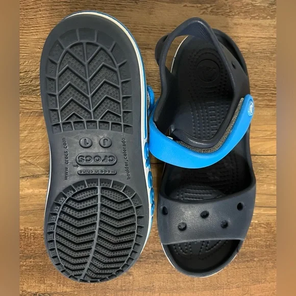 Kids Shoes Unisex Crocs Bayaband Sandals Size J1 - Picture 8 of 9